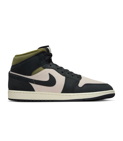 Air Jordan Mens 1 Mid SE LT - Orewood Brown