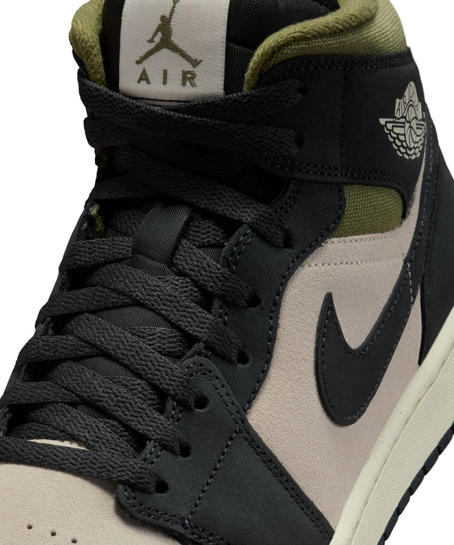 Air Jordan Mens 1 Mid SE LT - Orewood Brown