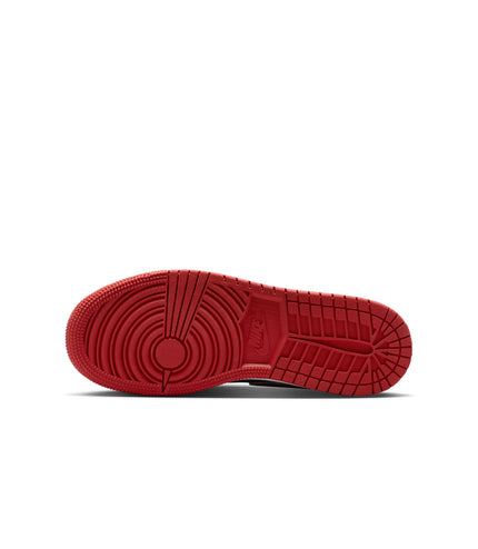 Air Jordan Big Kids 1 Low SE - Black/Varsity Red