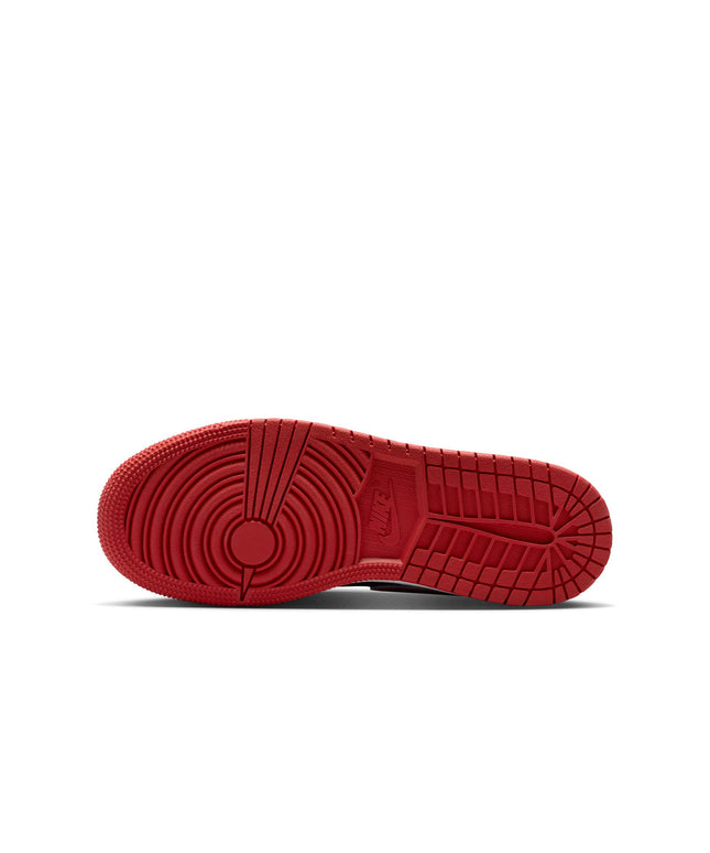 Air Jordan Big Kids 1 Low SE - Black/Varsity Red