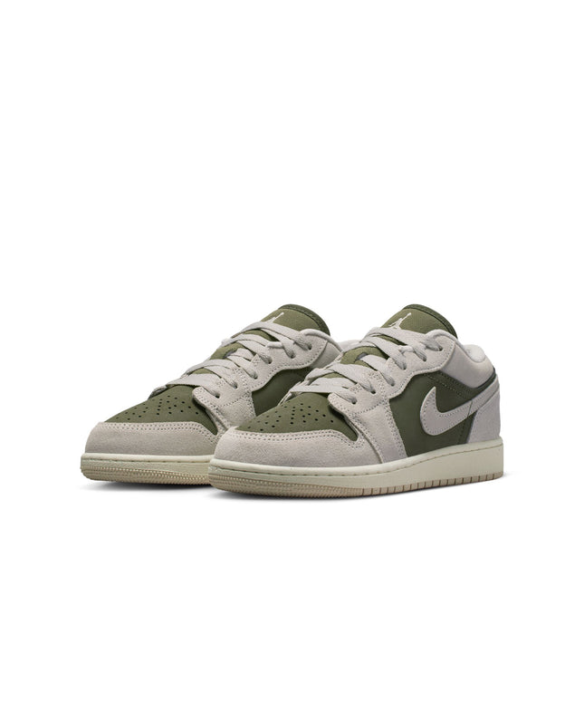 Air Jordan Big Kids 1 Low SE - Medium Olive