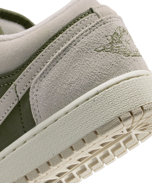 Air Jordan Big Kids 1 Low SE - Medium Olive
