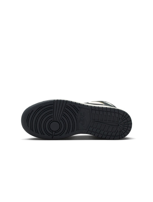 Air Jordan Big Kids 1 Mid- Light Orewood Brown