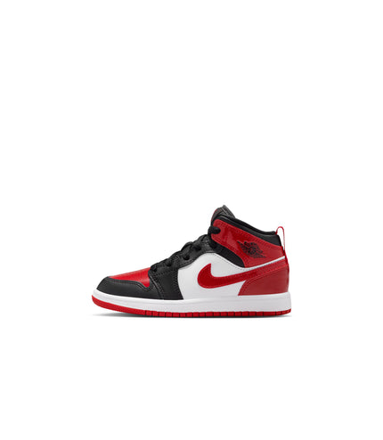 Air Jordan 1 Mid SE - Black/Varsity Red