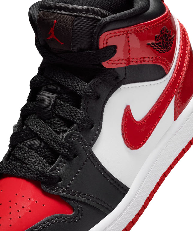 Air Jordan 1 Mid SE - Black/Varsity Red