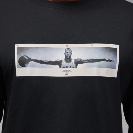 Air Jordan Mens Long Sleeve Crewneck - Black