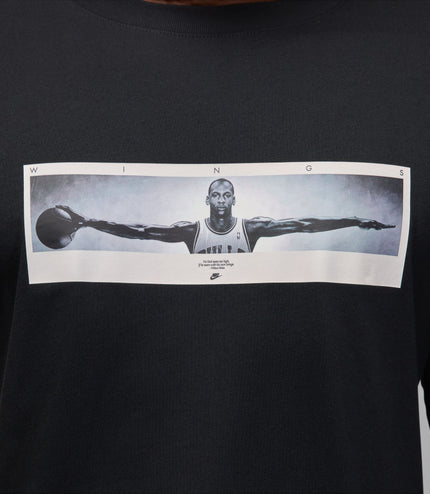Air Jordan Mens Long Sleeve Crewneck - Black