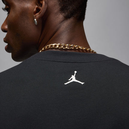 Air Jordan Mens Long Sleeve Crewneck - Black