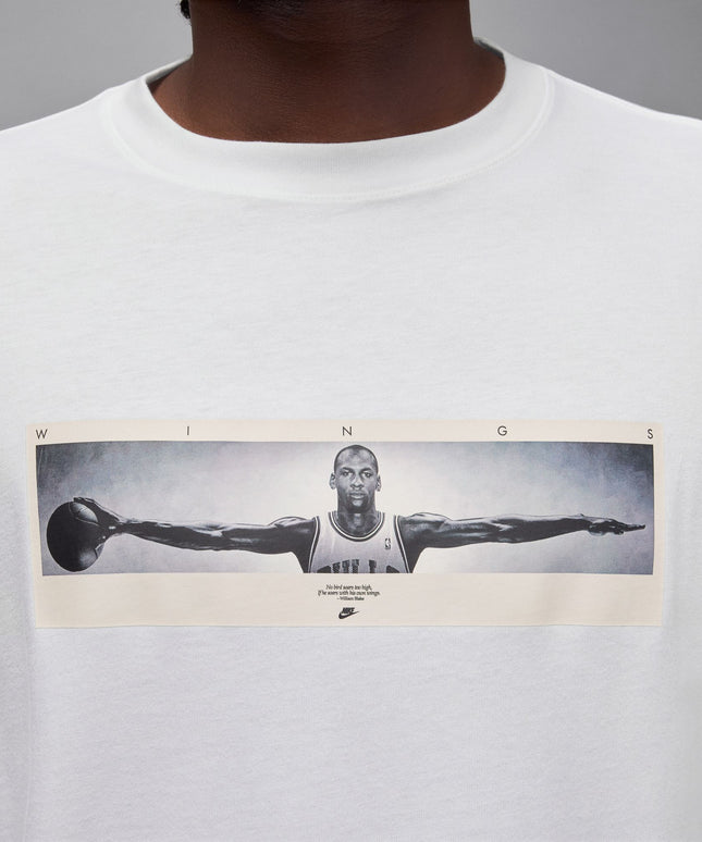 Air Jordan Mens Long Sleeve Crewneck - White