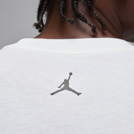 Air Jordan Mens Long Sleeve Crewneck - White
