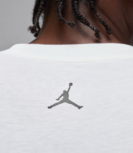 Air Jordan Mens Long Sleeve Crewneck - White