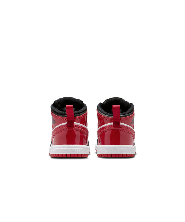 Air Jordan (TD) 1 Mid SE - Black/Varsity Red