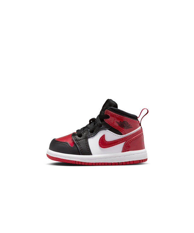 Air Jordan (TD) 1 Mid SE - Black/Varsity Red