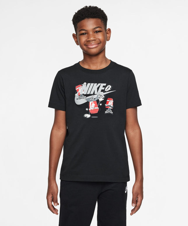 Nike Big Kids Sportswear Tee - Black