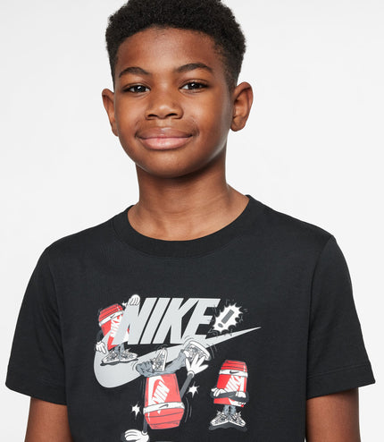 Nike Big Kids Sportswear Tee - Black