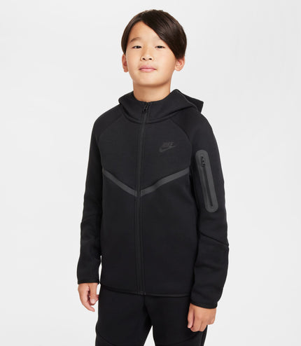 Nike Kids Sportswear Tech Fleece Hoodie - Black