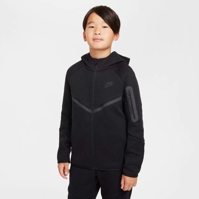 Nike Kids Sportswear Tech Fleece Hoodie - Black