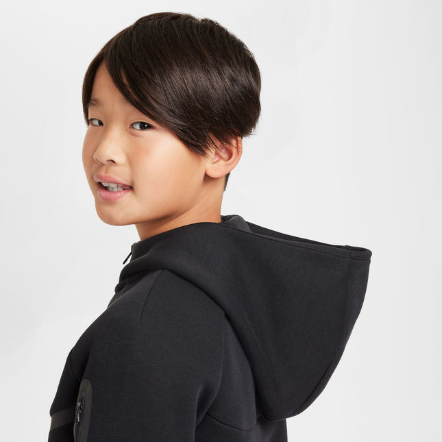 Nike Kids Sportswear Tech Fleece Hoodie - Black