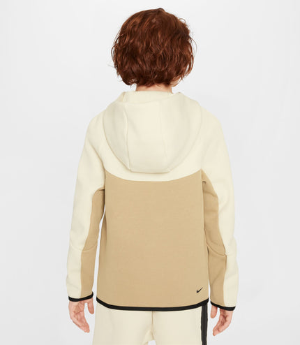 Nike Boys Sportswear Tech Fleece Hoodie - Parachute Beige