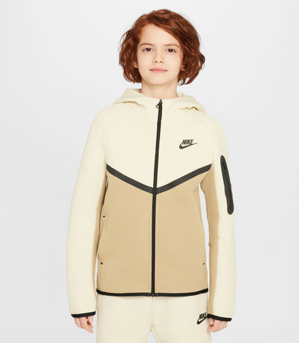 Nike Boys Sportswear Tech Fleece Hoodie - Parachute Beige