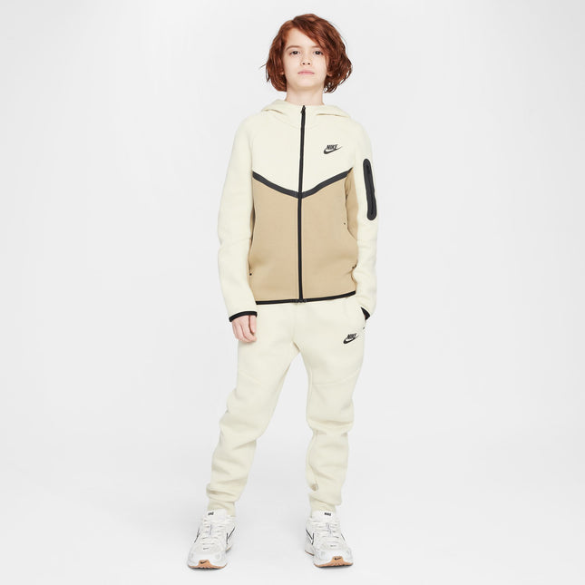 Nike Boys Sportswear Tech Fleece Hoodie - Parachute Beige