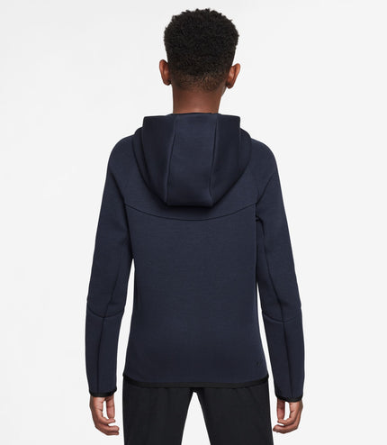 Nike Big Kids Sportswear Tech Fleece Hoodie - Obsidian