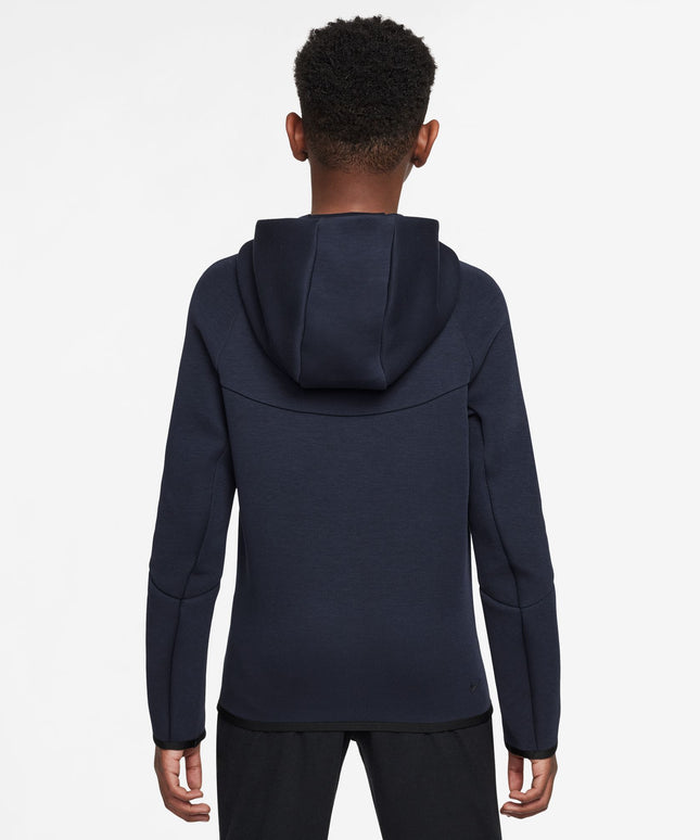 Nike Big Kids Sportswear Tech Fleece Hoodie - Obsidian