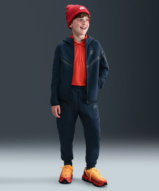 Nike Big Kids Sportswear Tech Fleece Hoodie - Obsidian
