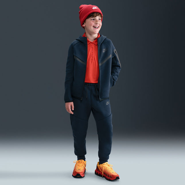 Nike Big Kids Sportswear Tech Fleece Hoodie - Obsidian