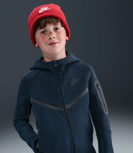 Nike Big Kids Sportswear Tech Fleece Hoodie - Obsidian