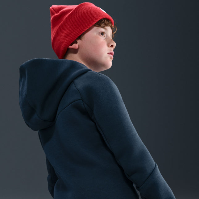 Nike Big Kids Sportswear Tech Fleece Hoodie - Obsidian