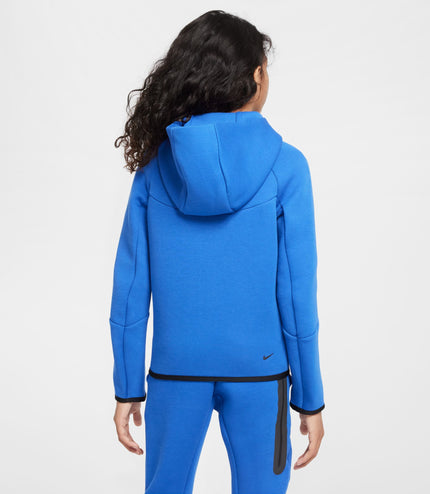 Nike Boys Sportswear Tech Fleece Hoodie - Game Royal/Black