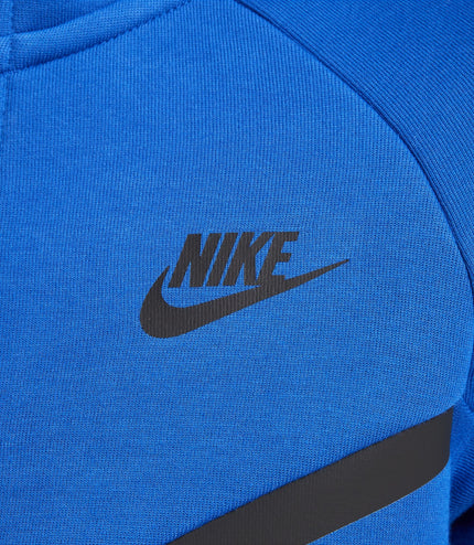 Nike Boys Sportswear Tech Fleece Hoodie - Game Royal/Black
