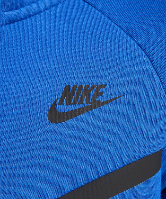 Nike Boys Sportswear Tech Fleece Hoodie - Game Royal/Black