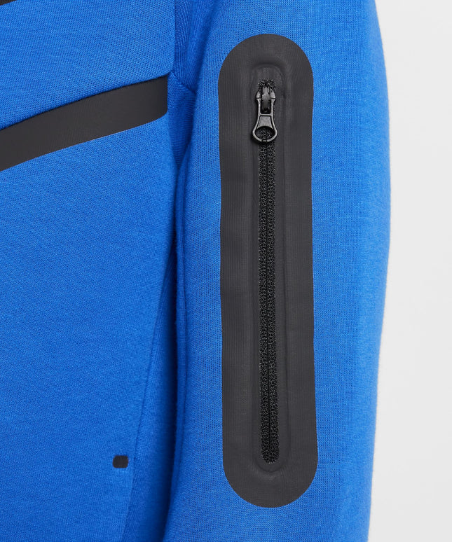 Nike Boys Sportswear Tech Fleece Hoodie - Game Royal/Black