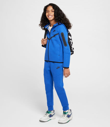 Nike Boys Sportswear Tech Fleece Hoodie - Game Royal/Black