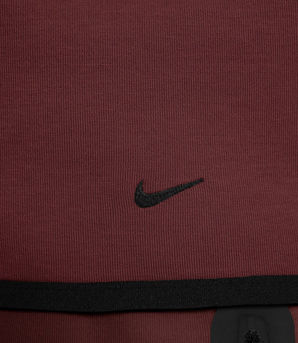 Nike Big Kids Sportswear Tech Fleece Hoodie - Burgundy Crush