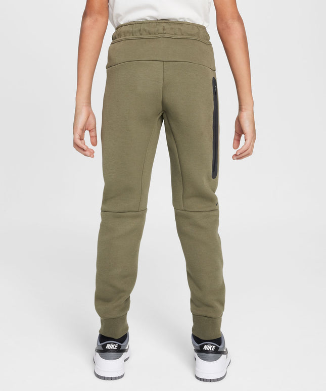 Nike Big Kids Tech Fleece Joggers - Medium Olive