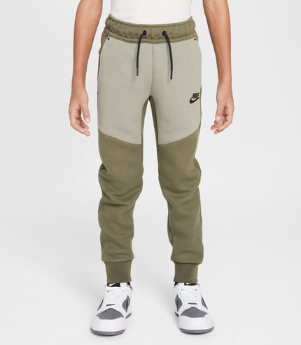 Nike Big Kids Tech Fleece Joggers - Medium Olive