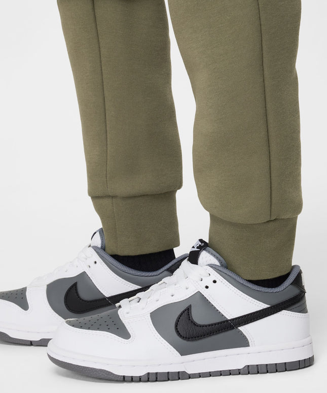 Nike Big Kids Tech Fleece Joggers - Medium Olive
