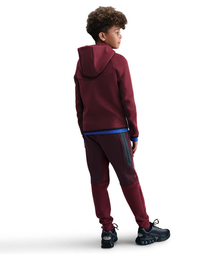 Nike Big Kids Sportswear Tech Fleece - Burgundy