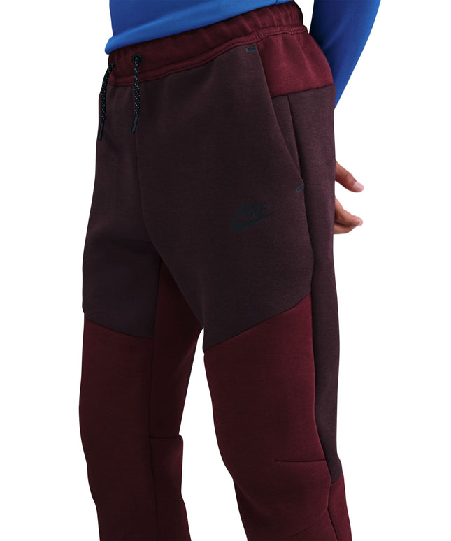 Nike Big Kids Sportswear Tech Fleece - Burgundy