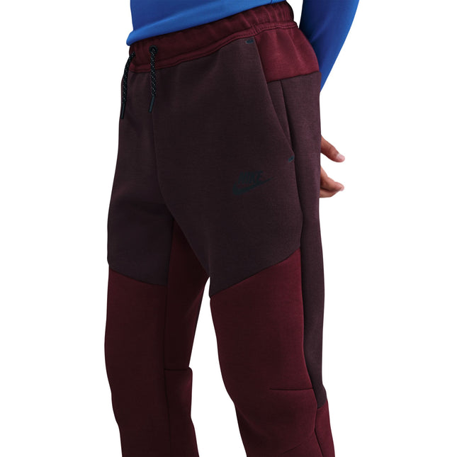 Nike Big Kids Sportswear Tech Fleece - Burgundy