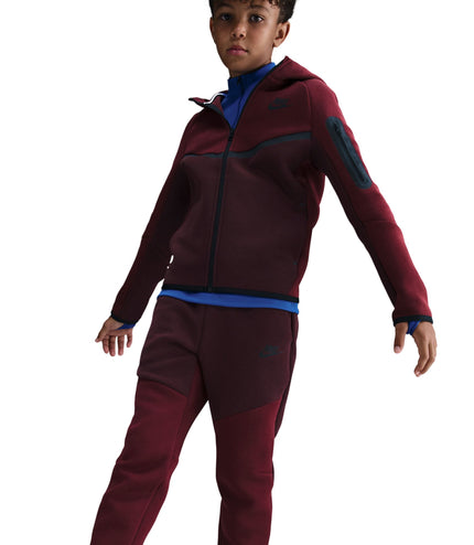 Nike Big Kids Sportswear Tech Fleece - Burgundy