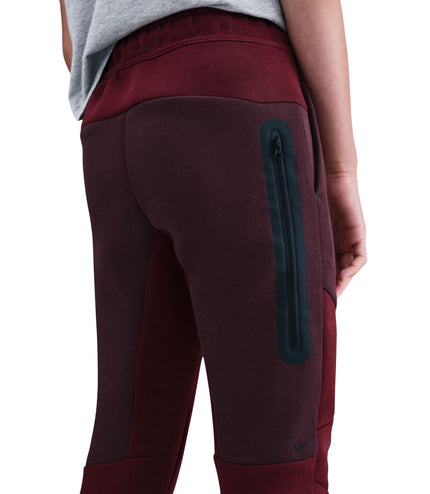 Nike Big Kids Sportswear Tech Fleece - Burgundy