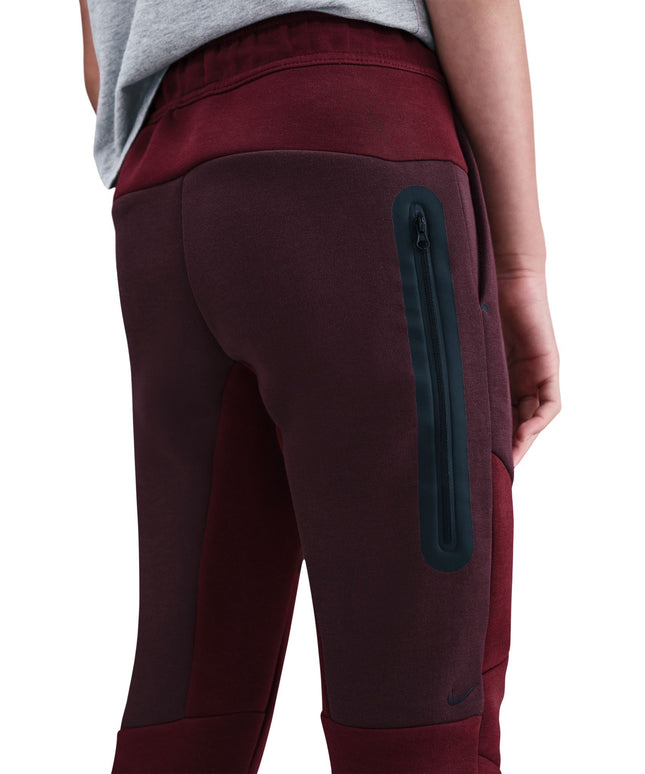 Nike Big Kids Sportswear Tech Fleece - Burgundy