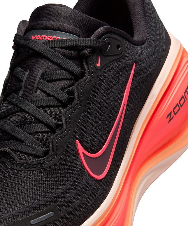 Nike Womens Vomero Plus - Black/Hot Lava