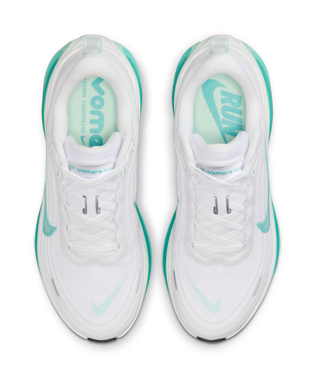 Nike Womens Vomero Plus - White/Bleached Turqouise