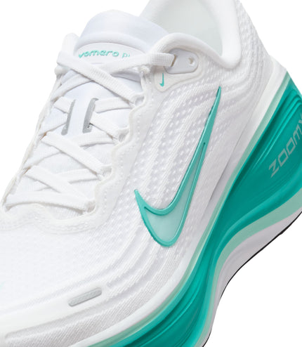 Nike Womens Vomero Plus - White/Bleached Turqouise
