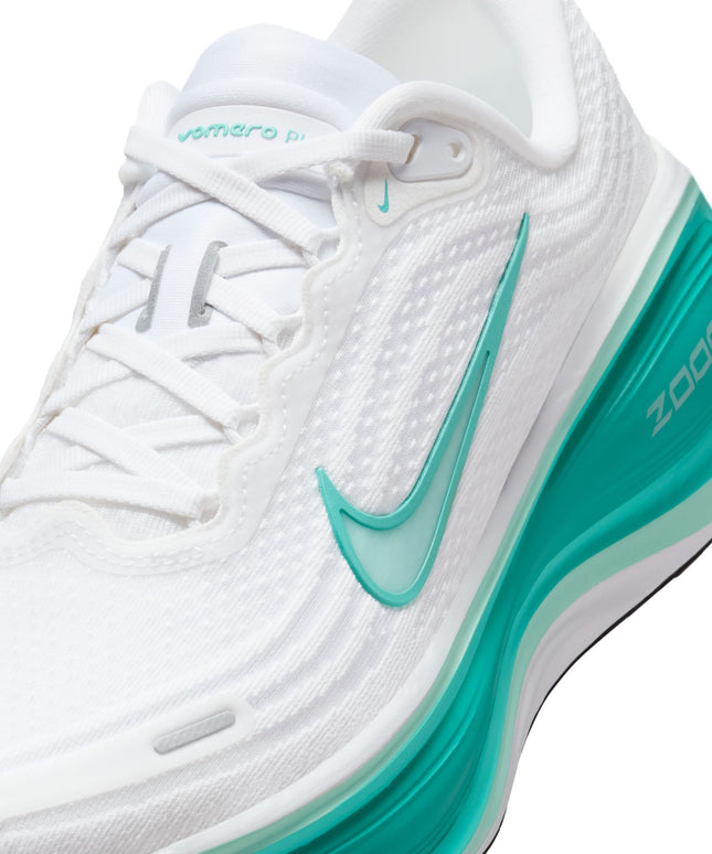 Nike Womens Vomero Plus - White/Bleached Turqouise